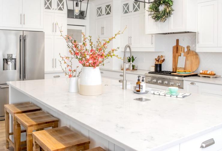 Carrelage plan de travail Maillard